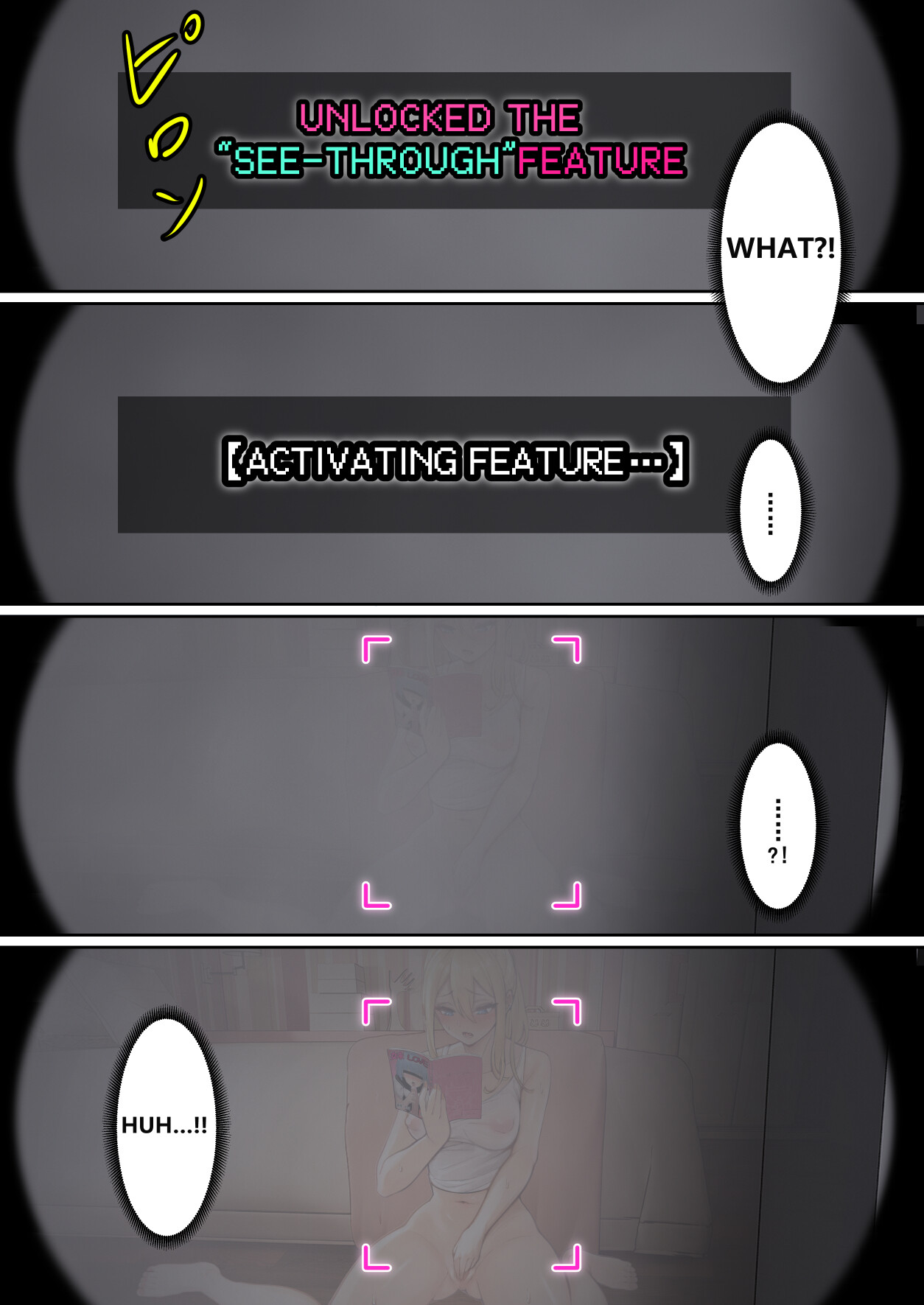Hentai Manga Comic-My AR glasses can see various stats about my foster sister?!-Read-37